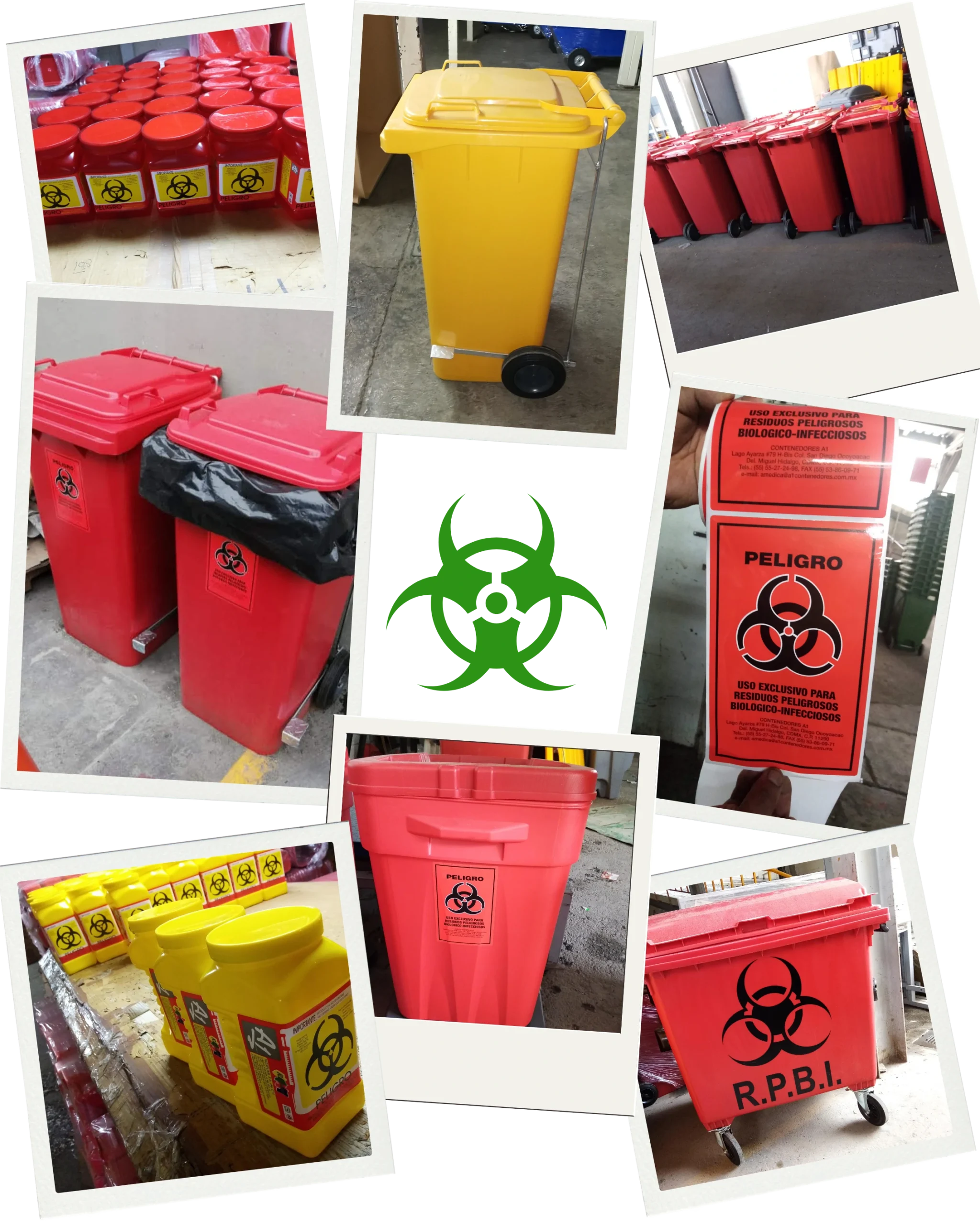 Contenedores de Plástico