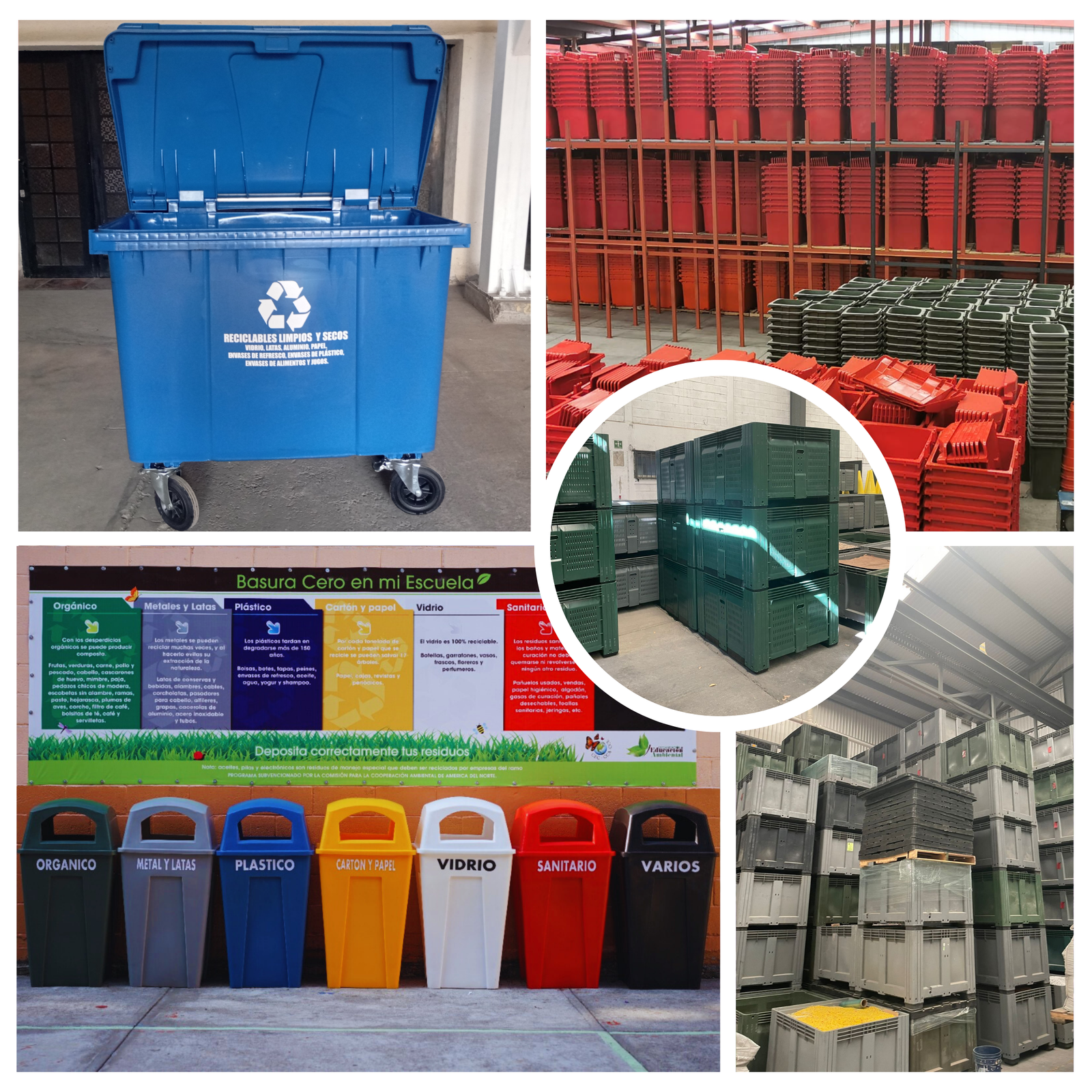 Contenedores de Plástico